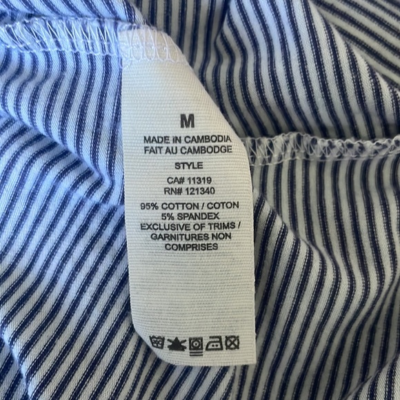 Striped Garage Bodysuit Size Medium - Picture 5 of 6